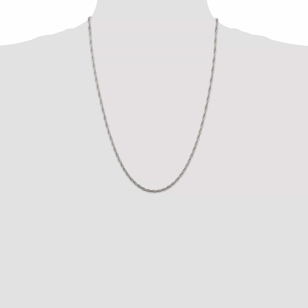Lovely Rita's Chains Silver Polished 2.45-mm Loose Rope Chain