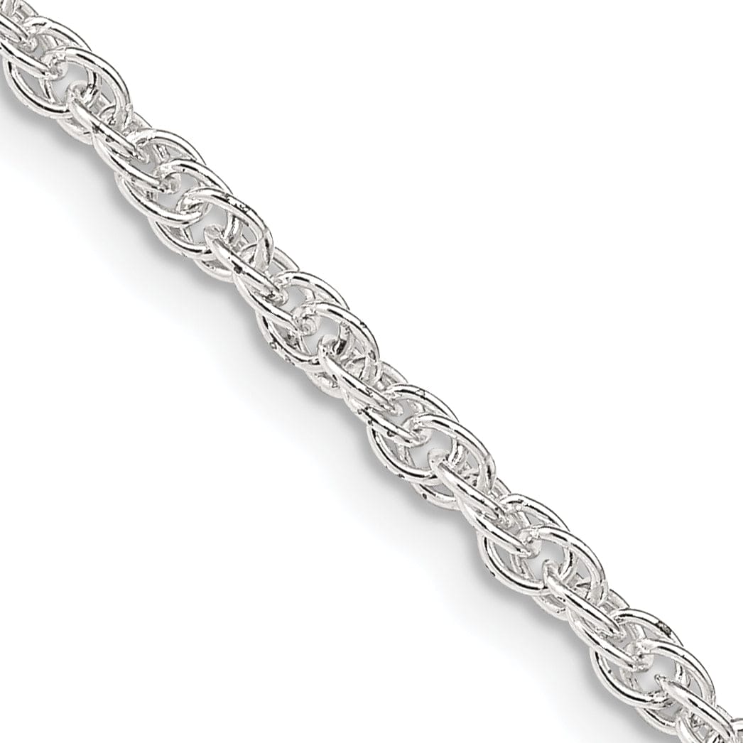Lovely Rita's Chains Silver Polished 2.45-mm Loose Rope Chain