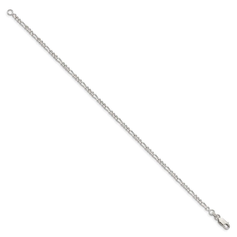 Lovely Rita's Chains Silver Polished 2.50-mm Solid Figaro Chain