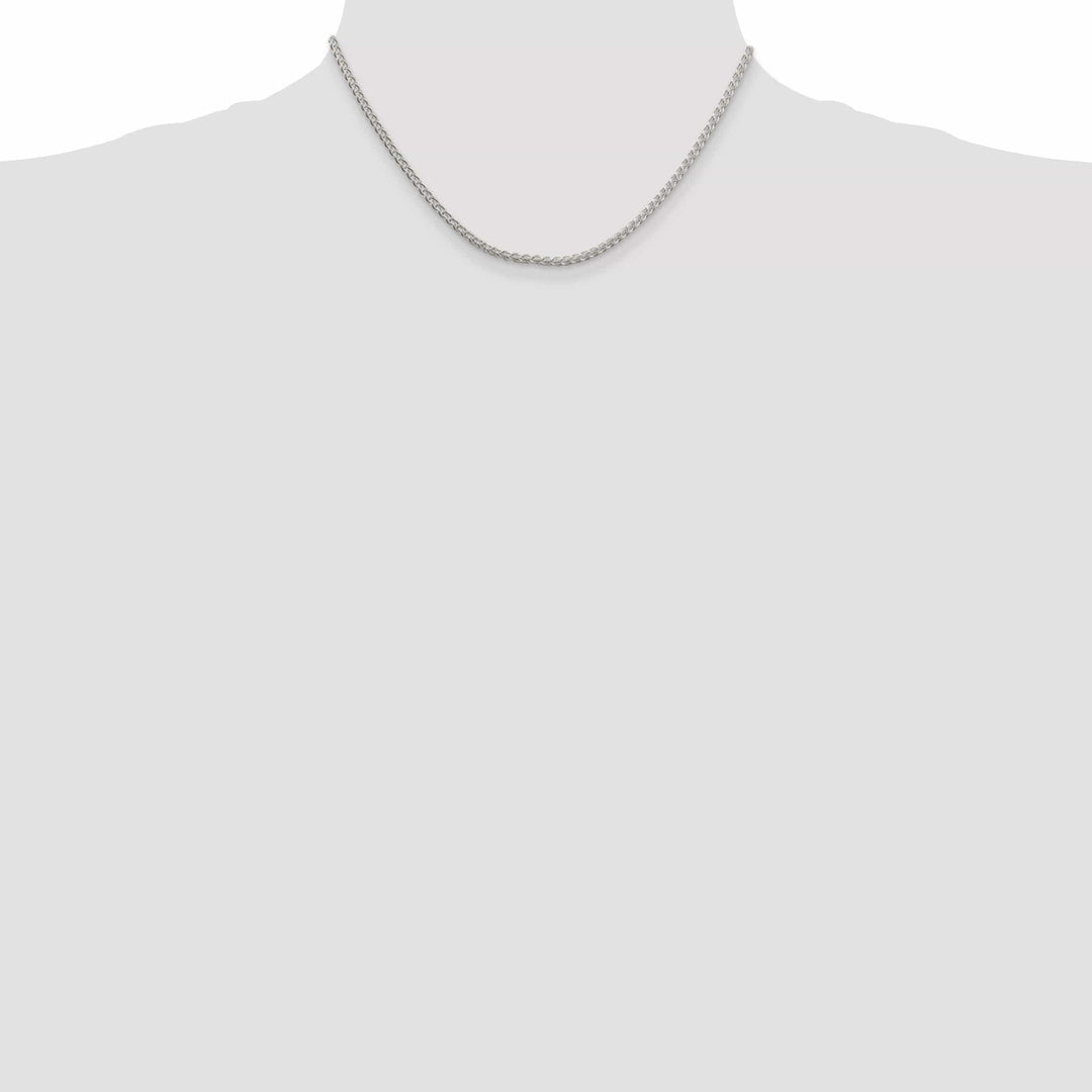 Lovely Rita's Chains Silver Polished 2.50-mm Solid Round Spiga Chain