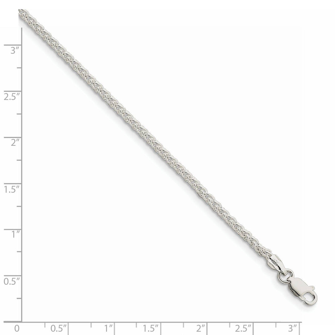 Lovely Rita's Chains Silver Polished 2.50-mm Solid Round Spiga Chain
