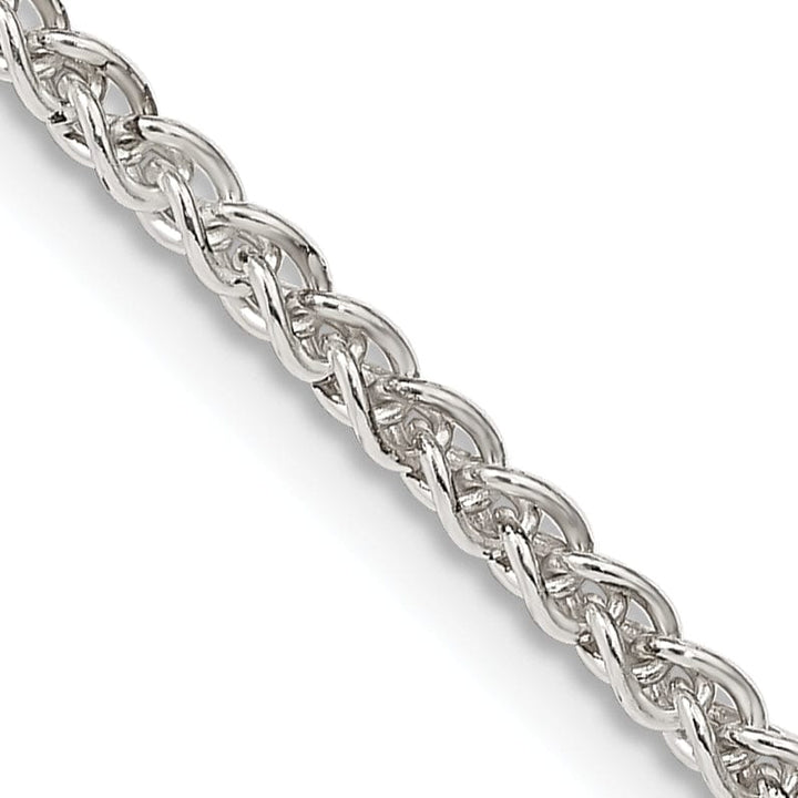 Lovely Rita's Chains Silver Polished 2.50-mm Solid Round Spiga Chain