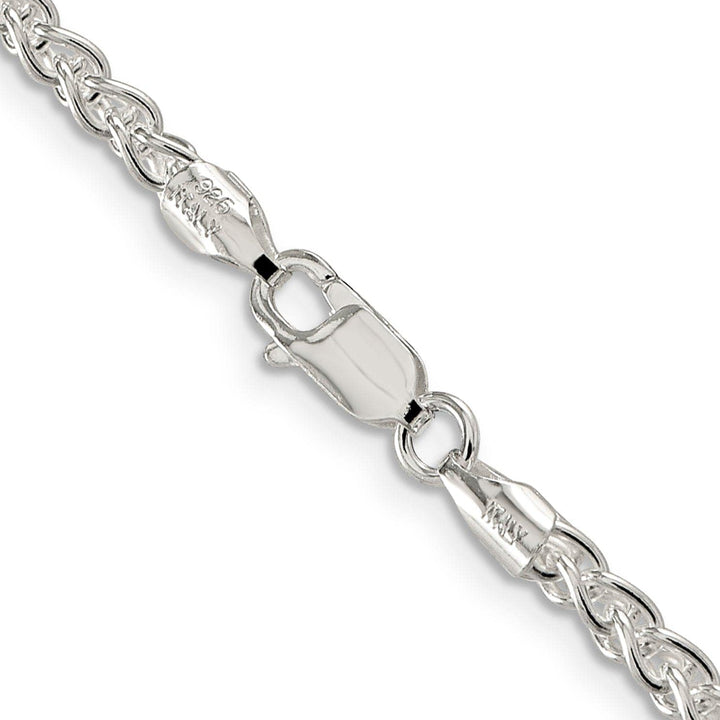 Lovely Rita's Chains Silver Polished 3.00-mm Solid Round Spiga Chain