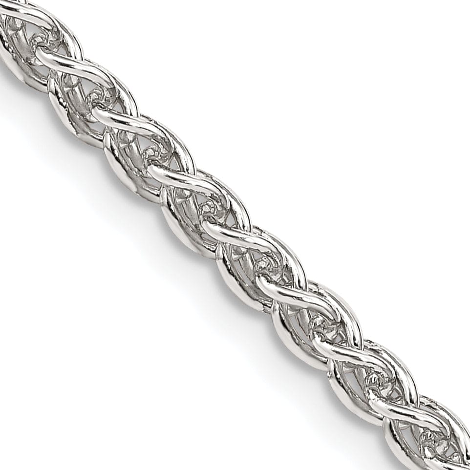 Lovely Rita's Chains Silver Polished 3.00-mm Solid Round Spiga Chain
