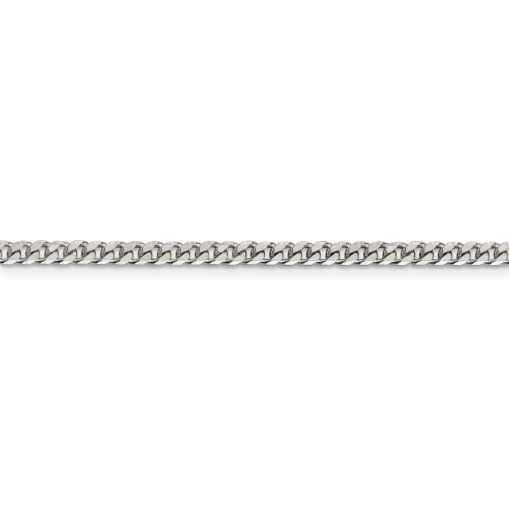 Lovely Rita's Chains Silver Polished 3.15-mm Solid Curb Link Chain