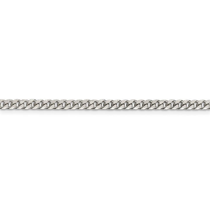 Lovely Rita's Chains Silver Polished 3.15-mm Solid Curb Link Chain