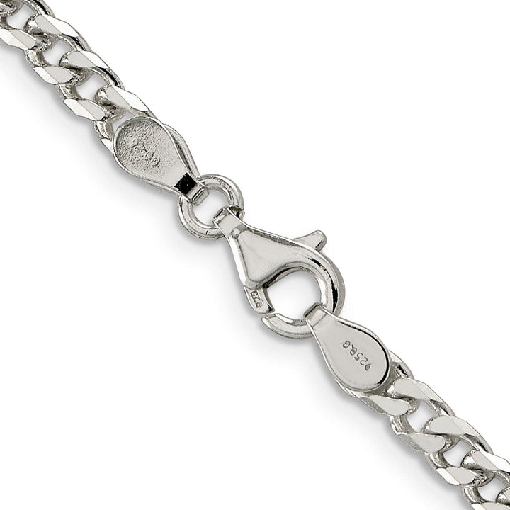 Lovely Rita's Chains Silver Polished 3.50-mm Solid Curb Link Chain