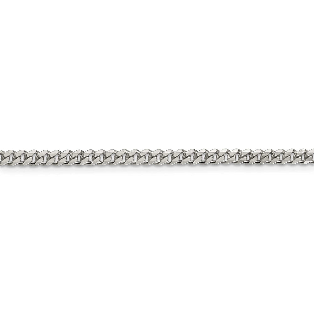 Lovely Rita's Chains Silver Polished 4.00-mm Solid Curb Link Chain