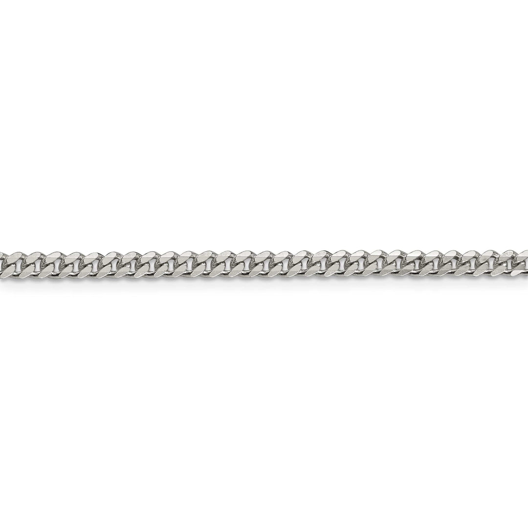 Lovely Rita's Chains Silver Polished 4.00-mm Solid Curb Link Chain