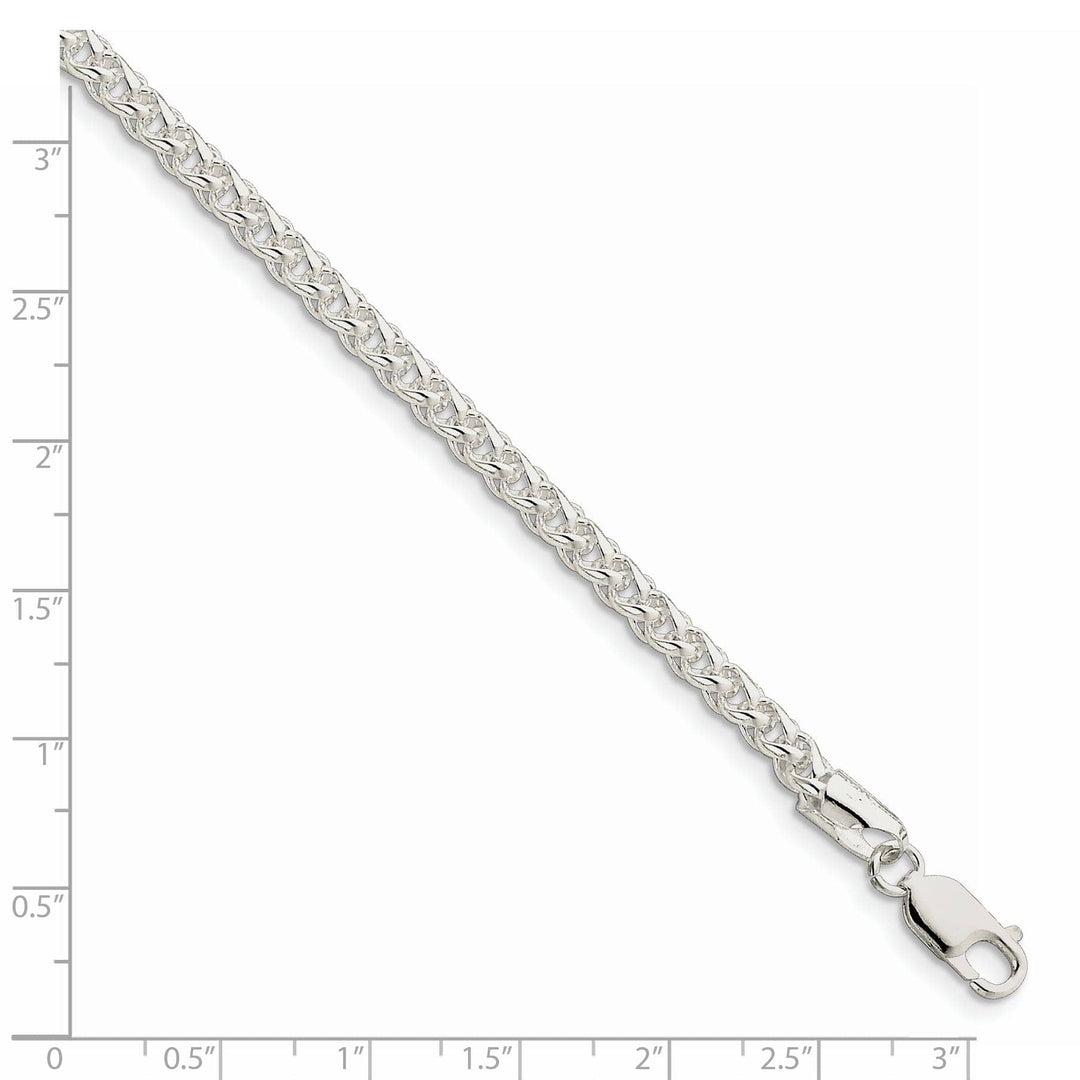 Lovely Rita's Chains Silver Polished 4.00-mm Solid Round Spiga Chain