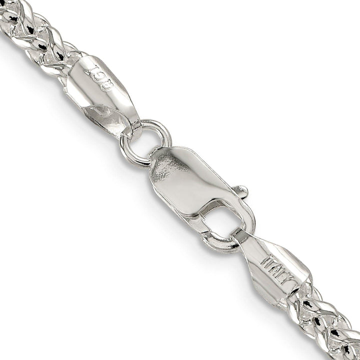 Lovely Rita's Chains Silver Polished 4.00-mm Solid Round Spiga Chain