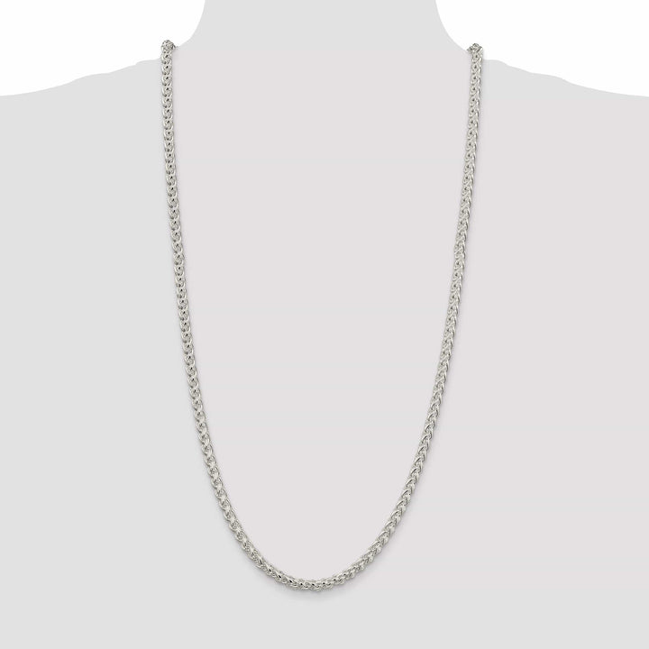 Lovely Rita's Chains Silver Polished 5.00-mm Solid Round Spiga Chain