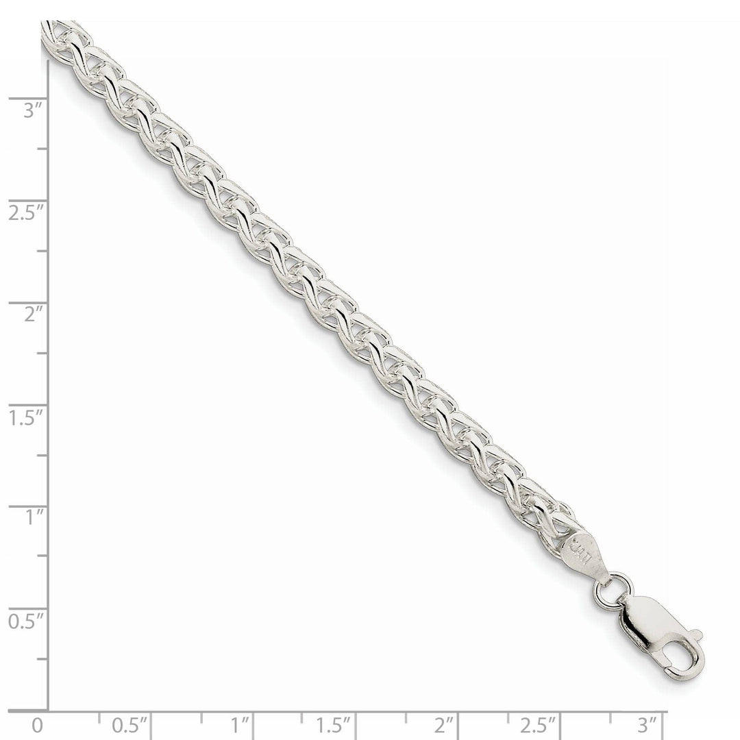 Lovely Rita's Chains Silver Polished 5.00-mm Solid Round Spiga Chain