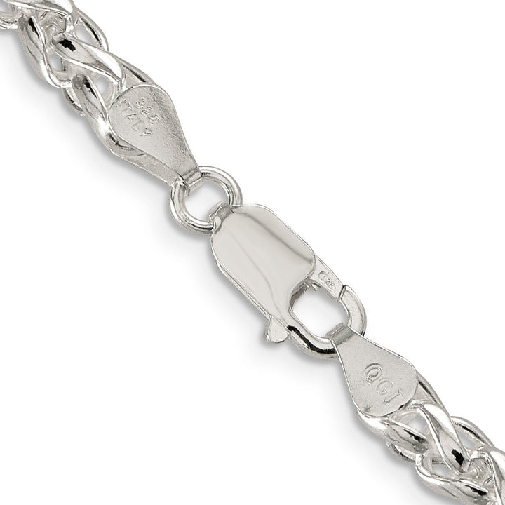 Lovely Rita's Chains Silver Polished 5.00-mm Solid Round Spiga Chain