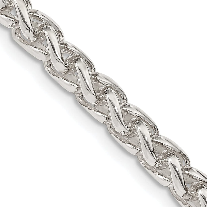 Lovely Rita's Chains Silver Polished 5.00-mm Solid Round Spiga Chain