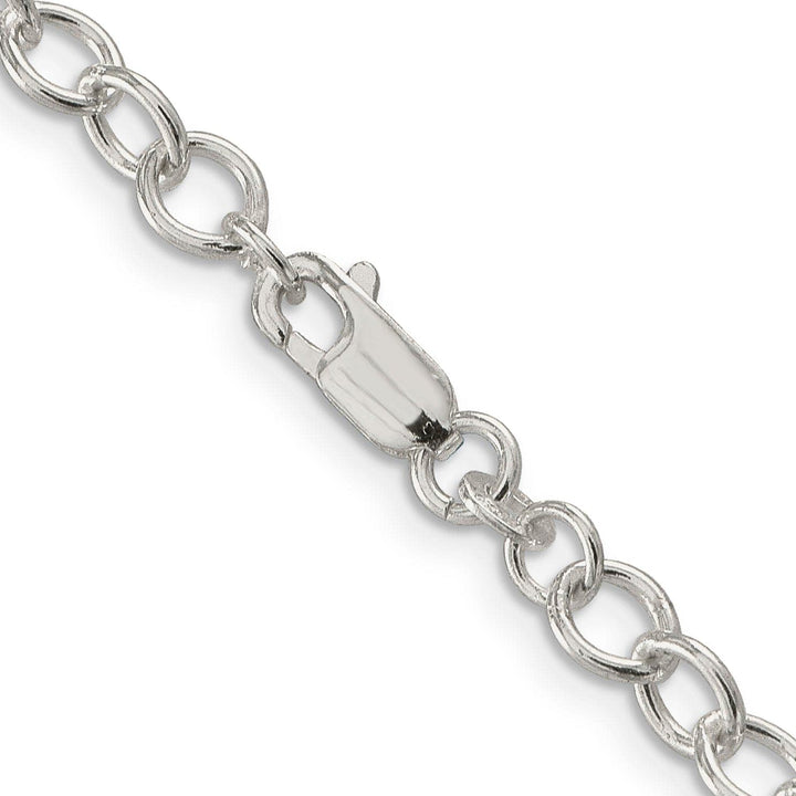 Lovely Rita's Chains Silver Polished 5.30-mm Oval Cable Chain