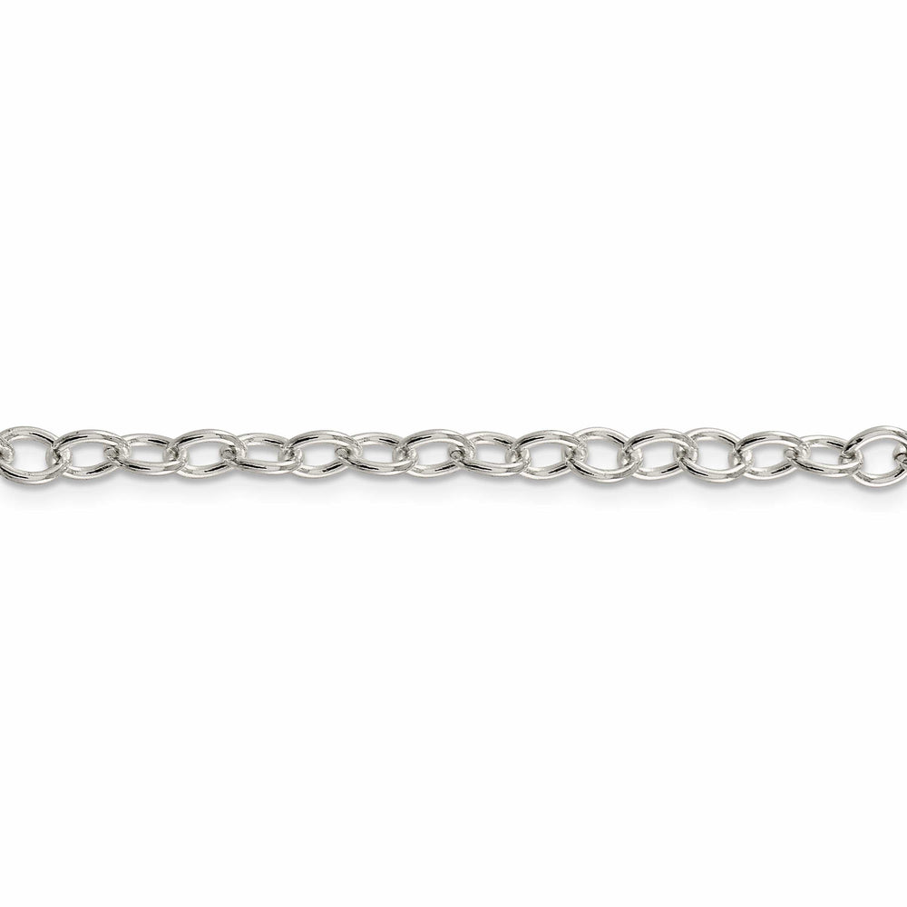 Lovely Rita's Chains Silver Polished 5.30-mm Oval Cable Chain