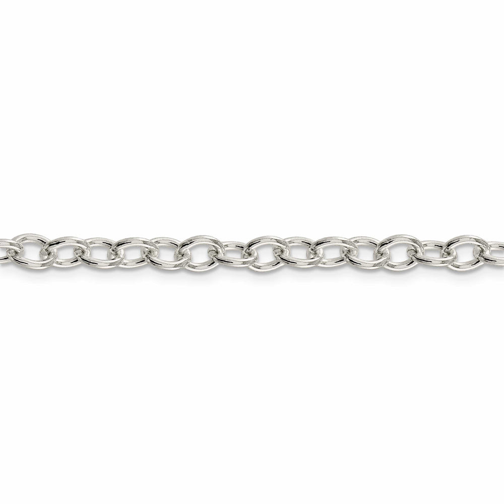 Lovely Rita's Chains Silver Polished 5.75-mm Oval Cable Chain