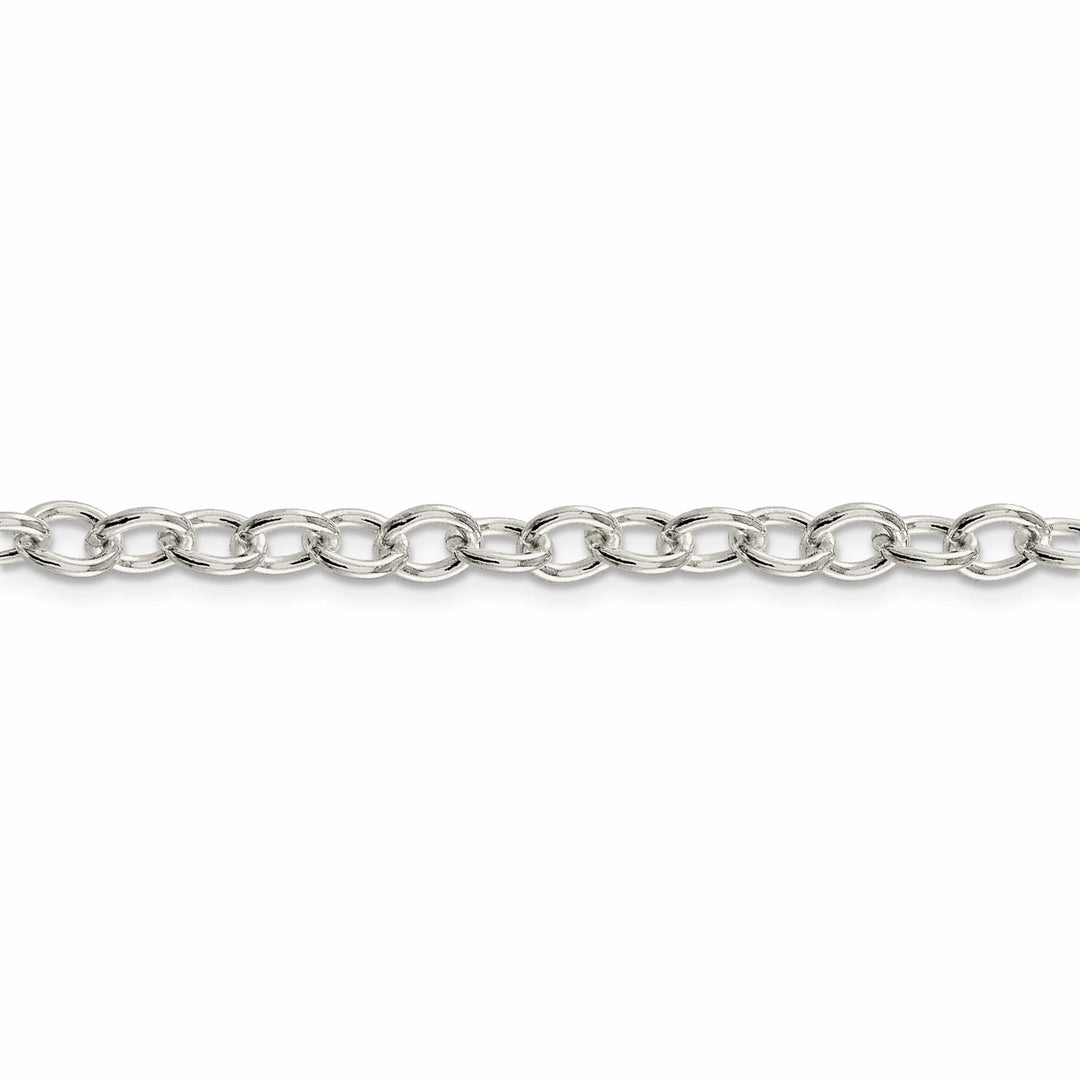 Lovely Rita's Chains Silver Polished 5.75-mm Oval Cable Chain