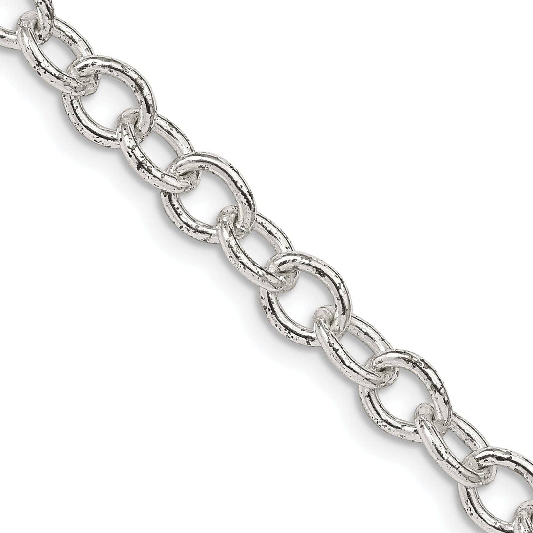 Lovely Rita's Chains Silver Polished 5.75-mm Oval Cable Chain