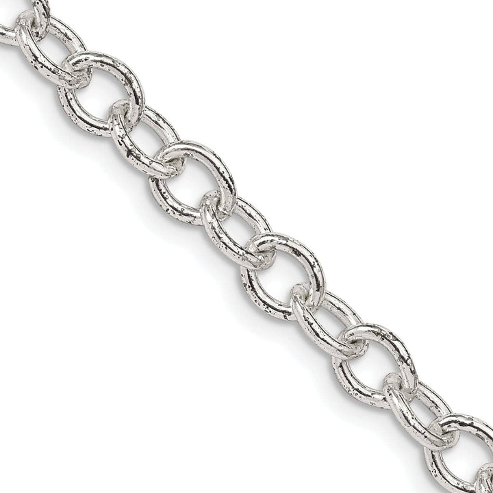 Lovely Rita's Chains Silver Polished 5.75-mm Oval Cable Chain