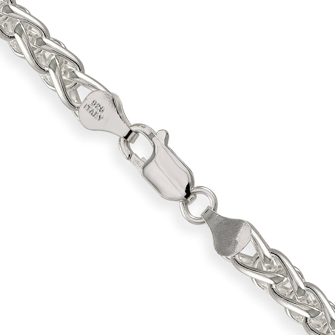 Lovely Rita's Chains Silver Polished 6.00-mm Solid Round Spiga Chain