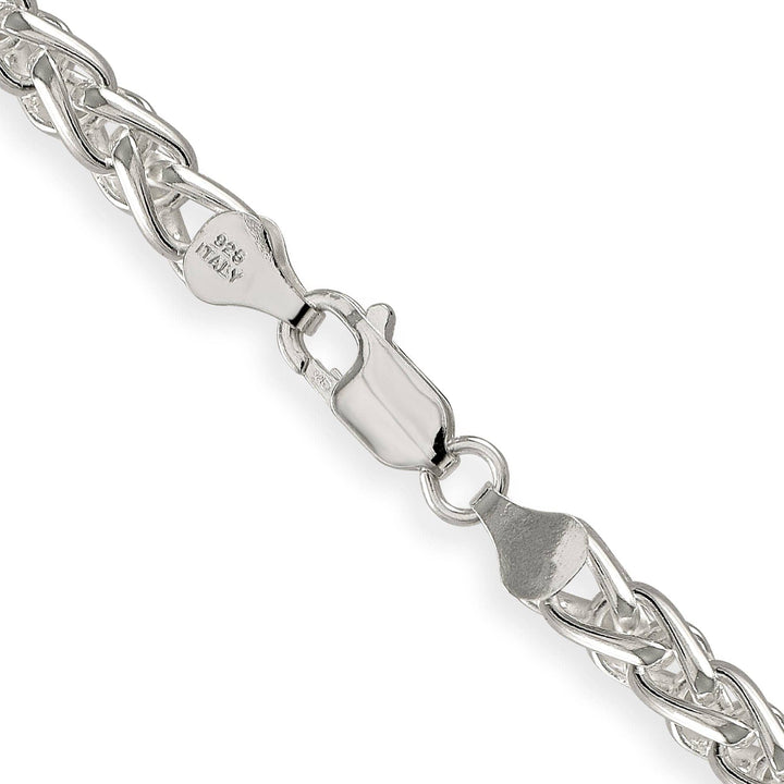 Lovely Rita's Chains Silver Polished 6.00-mm Solid Round Spiga Chain