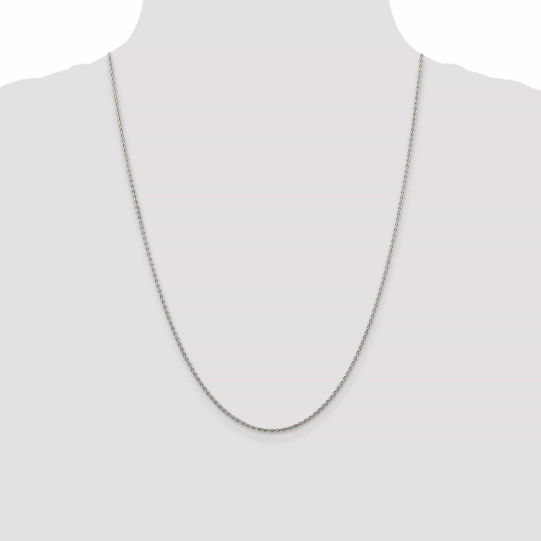 Lovely Rita's Chains Silver Polished D.C 1.50-mm Solid Spiga Chain