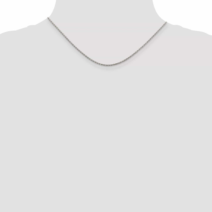 Lovely Rita's Chains Silver Polished D.C 1.50-mm Solid Spiga Chain