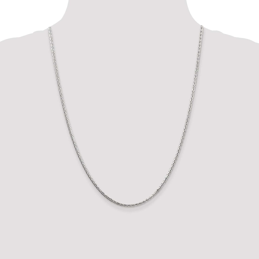 Lovely Rita's Chains Silver Polished D.C 2.50-mm Solid Spiga Chain