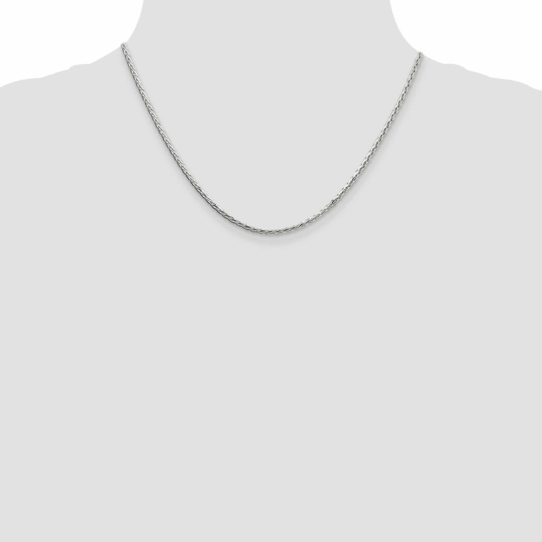 Lovely Rita's Chains Silver Polished D.C 2.50-mm Solid Spiga Chain