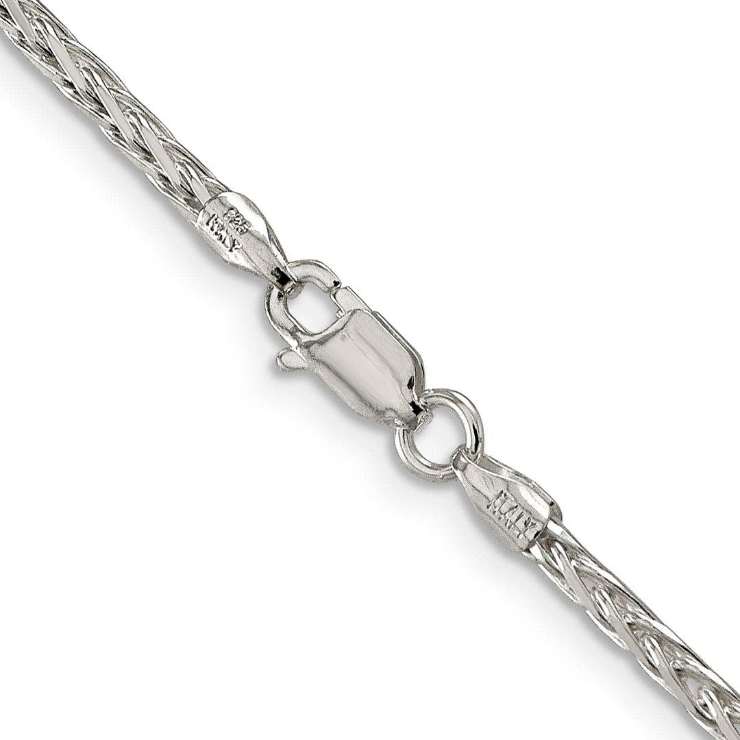 Lovely Rita's Chains Silver Polished D.C 2.50-mm Solid Spiga Chain
