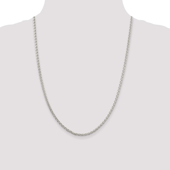 Lovely Rita's Chains Silver Polished D.C 2.75-mm Solid Spiga Chain