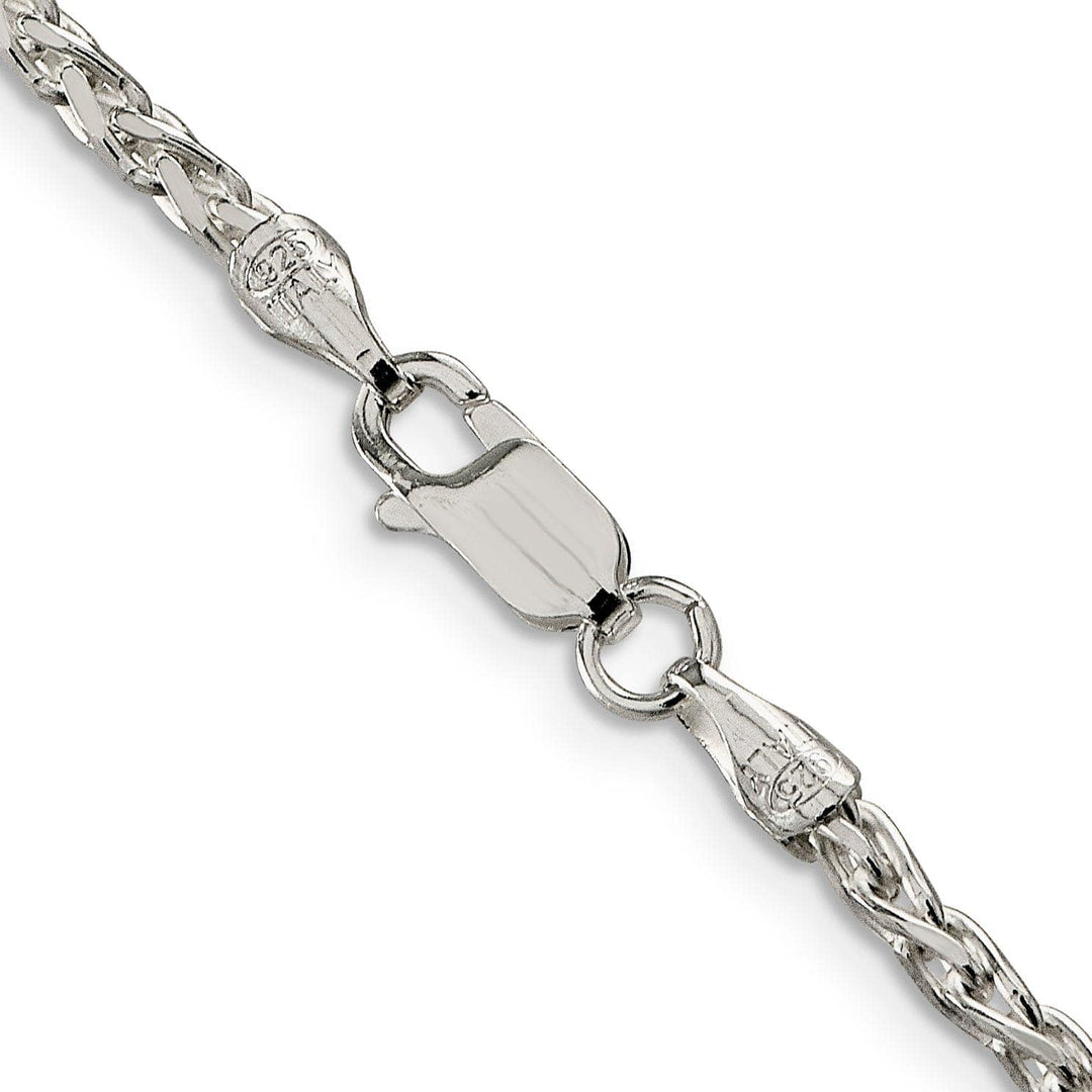 Lovely Rita's Chains Silver Polished D.C 2.75-mm Solid Spiga Chain