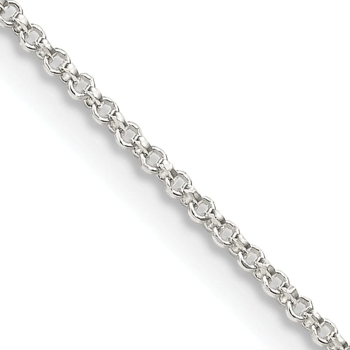Lovely Rita's Chains Silver Polished Finished 2.17-mm Rolo Chain