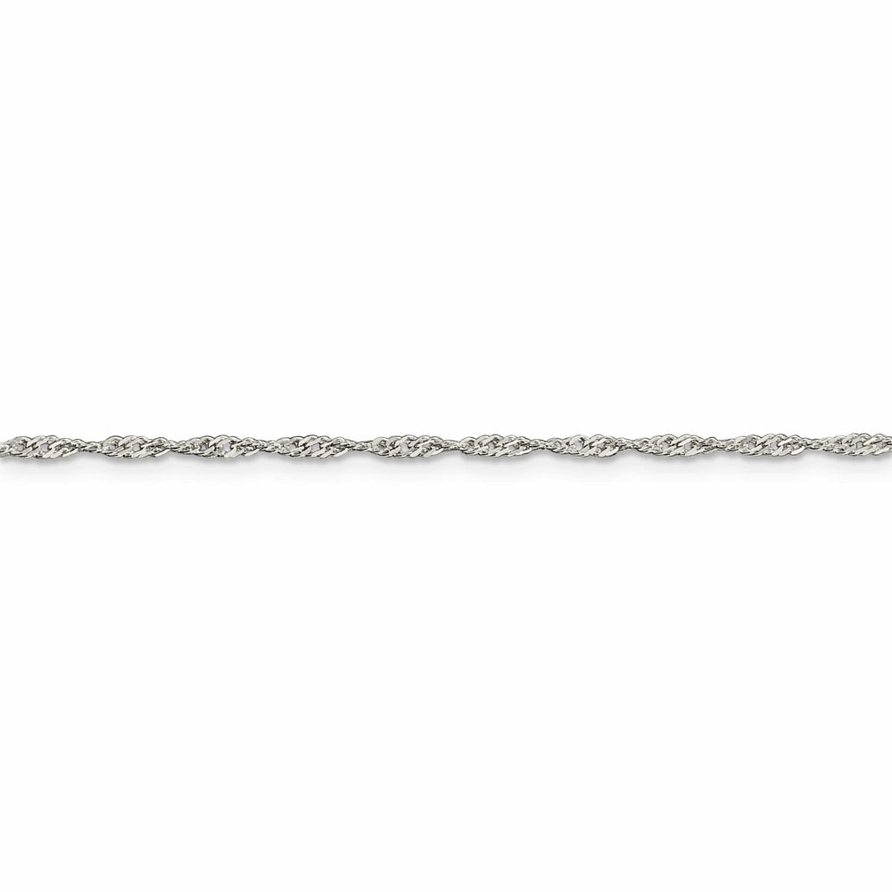 Lovely Rita's Chains Silver Polished Twisted 1.75mm Singapore Chain