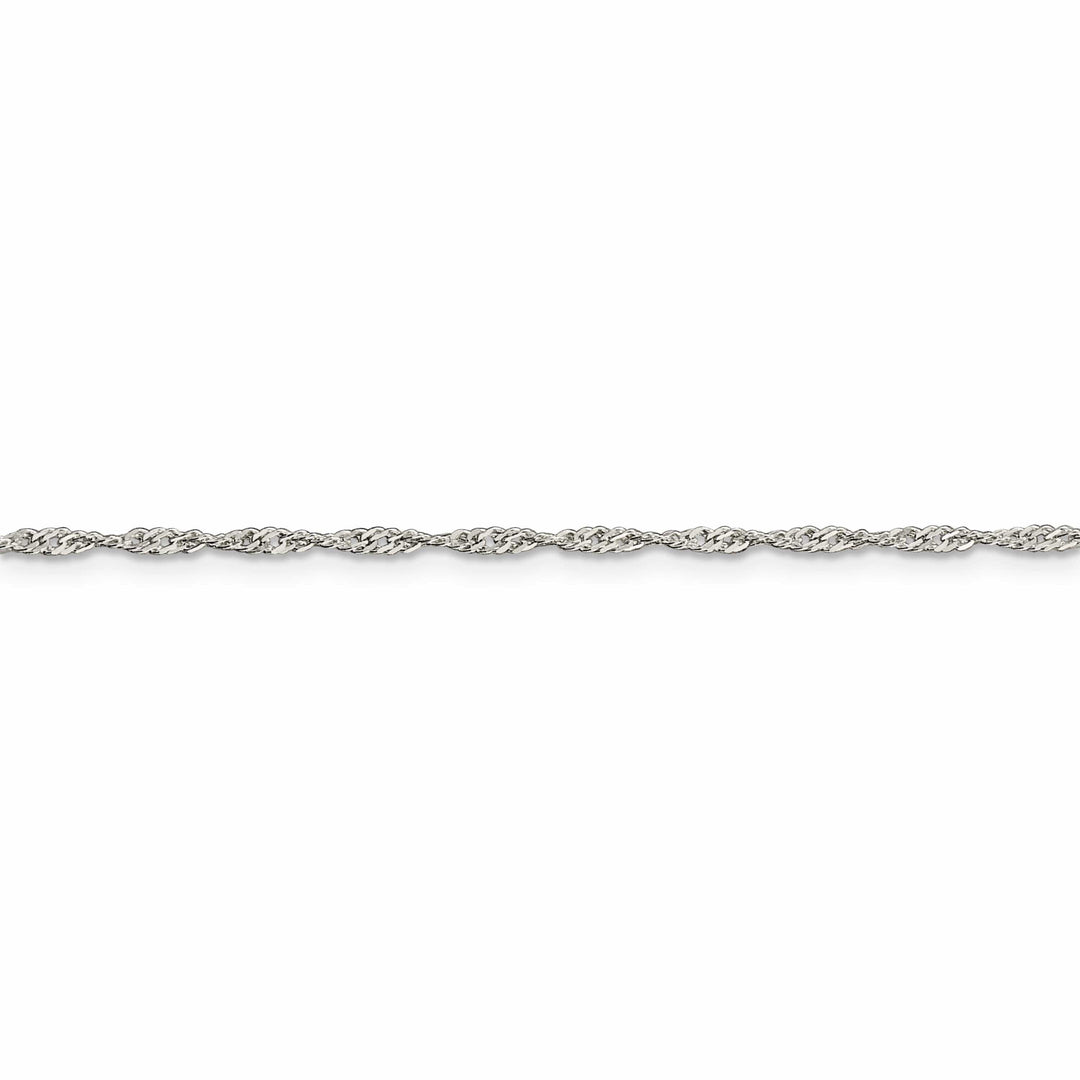 Lovely Rita's Chains Silver Polished Twisted 1.75mm Singapore Chain