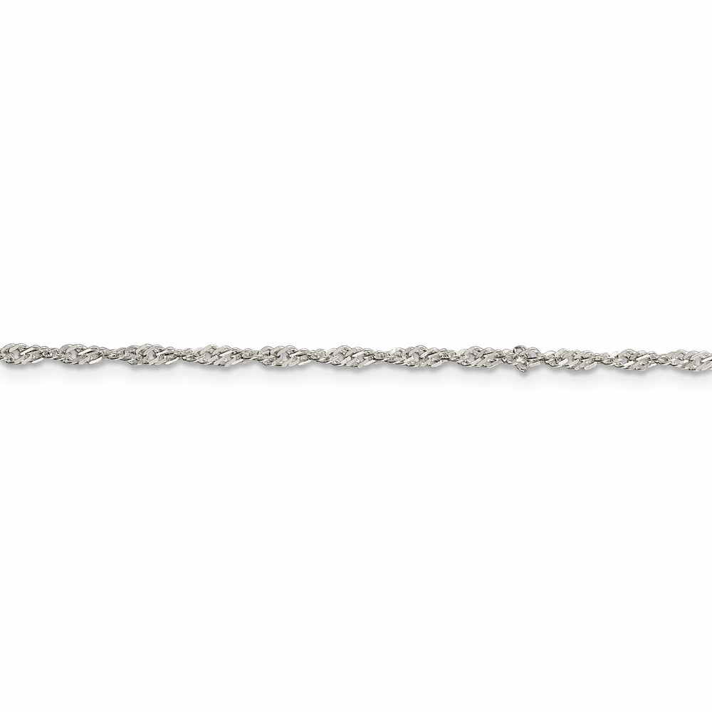 Lovely Rita's Chains Silver Polished Twisted 2.00mm Singapore Chain