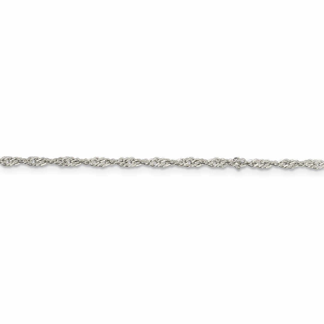 Lovely Rita's Chains Silver Polished Twisted 2.00mm Singapore Chain