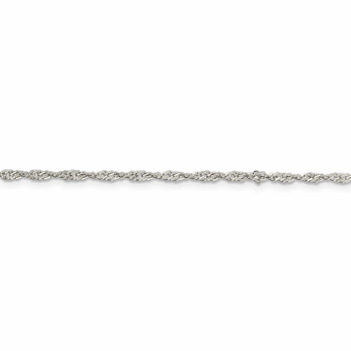 Lovely Rita's Chains Silver Polished Twisted 2.00mm Singapore Chain