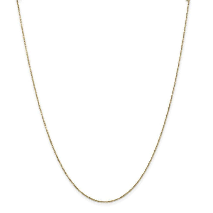 Lovely Rita's Chains Size 14 14k Yellow Gold 0.70mm Polished Ropa Chain