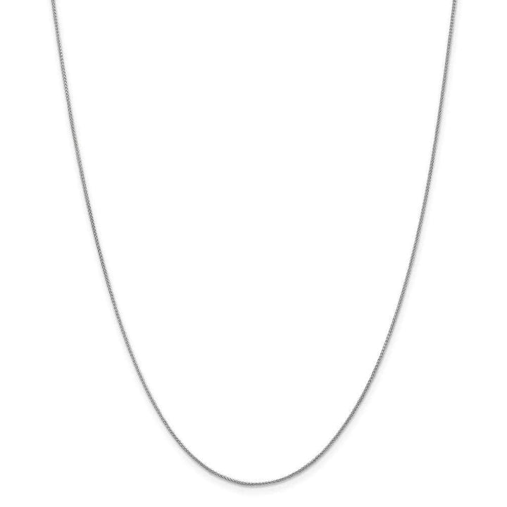 Lovely Rita's Chains Size 16 14k White Gold 0.80mm Spiga Pendant Chain