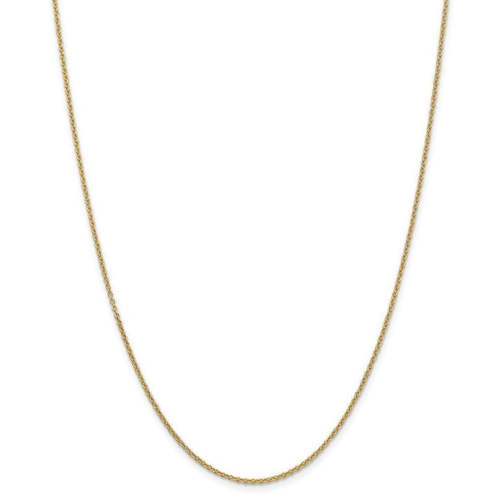 Lovely Rita's Chains Size 16 14k Yellow Gold 1.60mm Round Link Cable Chain