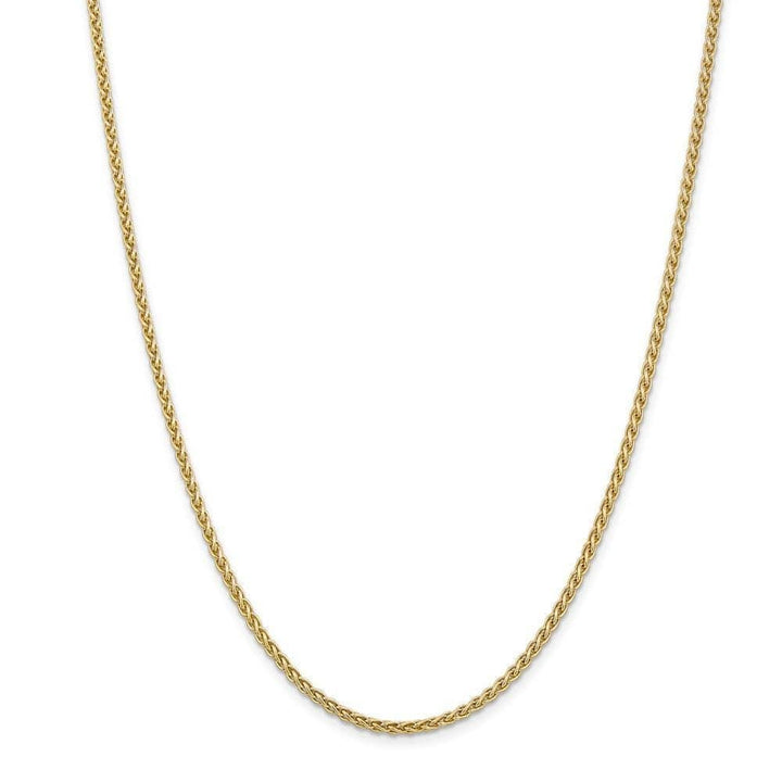 Lovely Rita's Chains Size 16 14k Yellow Gold 2.80mm Solid Polish Spiga Chain