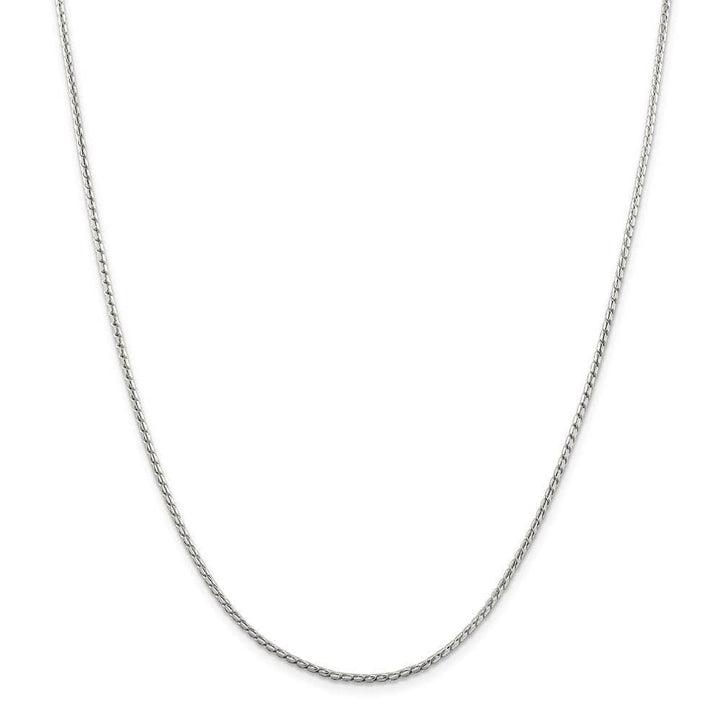 Lovely Rita's Chains Size 16 Silver Polish 1.75-mm Solid Round Franco Chain