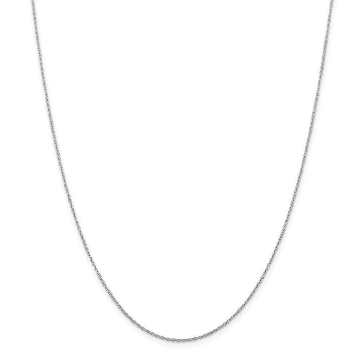 Lovely Rita's Chains Size 16 Silver Polished 0.6-mm Fancy Rolo Cable Chain