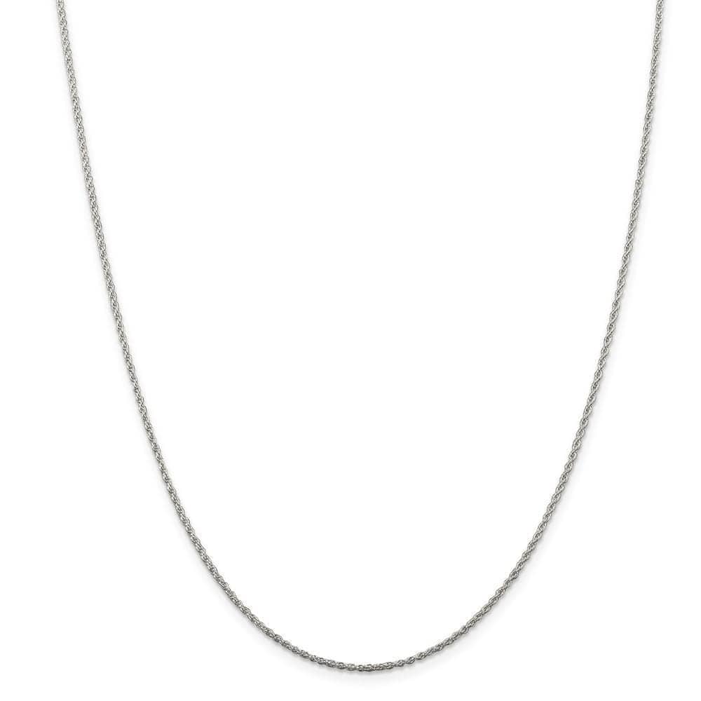 Lovely Rita's Chains Size 16 Silver Polished 1.30-mm Loose Rope Chain