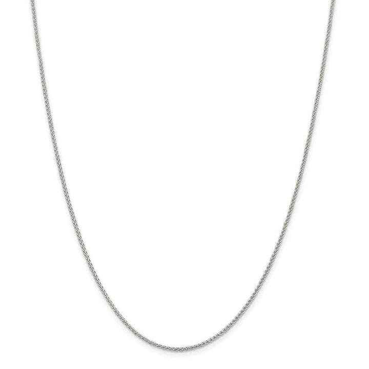Lovely Rita's Chains Size 16 Silver Polished 1.50-mm Solid Round Spiga Chain