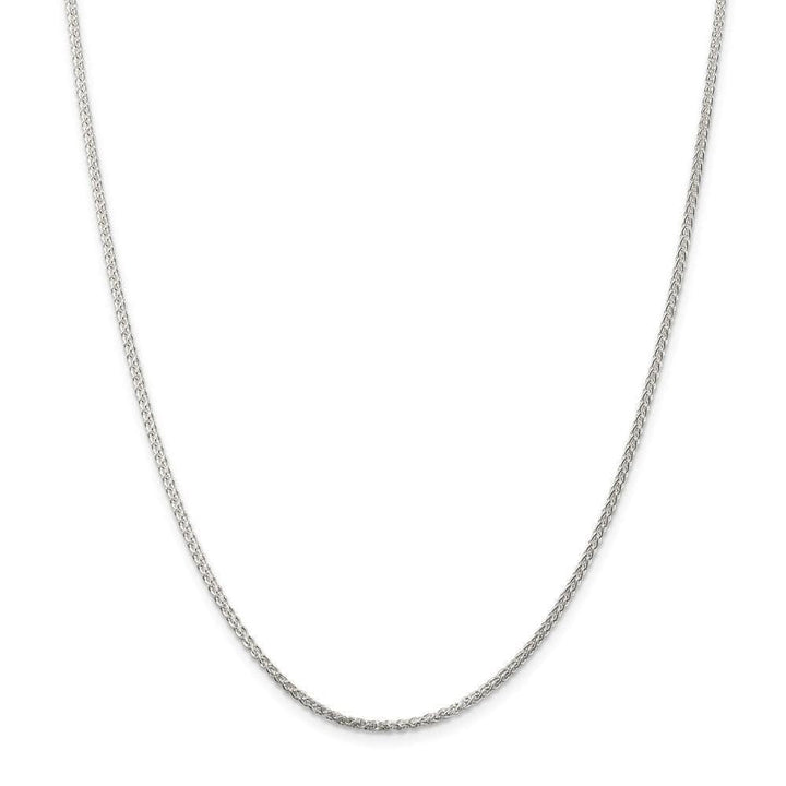 Lovely Rita's Chains Size 16 Silver Polished 1.75-mm Solid Round Spiga Chain