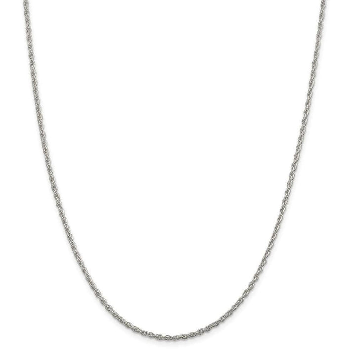 Lovely Rita's Chains Size 16 Silver Polished 2.00-mm Loose Rope Chain
